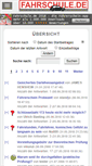 Mobile Screenshot of fahrschulforum.de